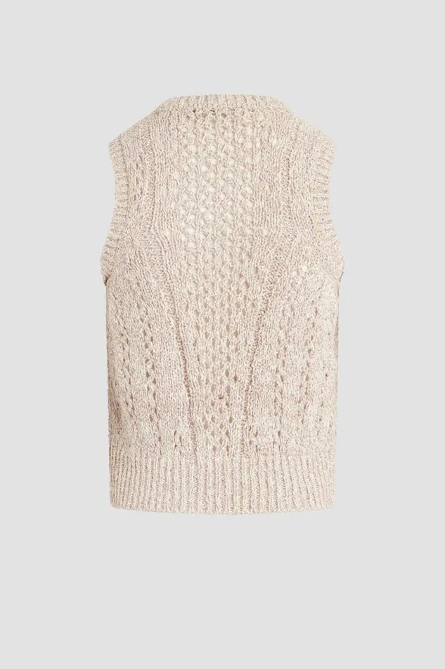 Hudson Jeans Tops and Sweaters Crewneck VStitch Sweater Tank Light Wisteria Multi 8211 Women Hudson Jeans Tops and Sweaters Crewneck VStitch Sweater Tank Light Wisteria Multi 8211 Women