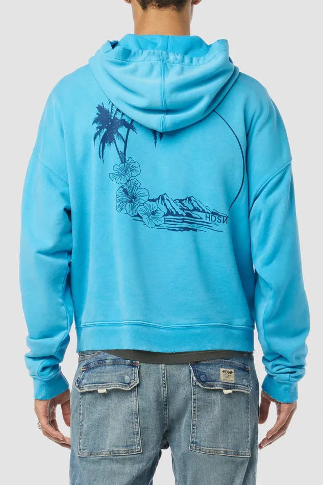 Hudson Jeans Tops and Sweaters Crop Hoodie Ocean 8211 Men Hudson Jeans Tops and Sweaters Crop Hoodie Ocean 8211 Men