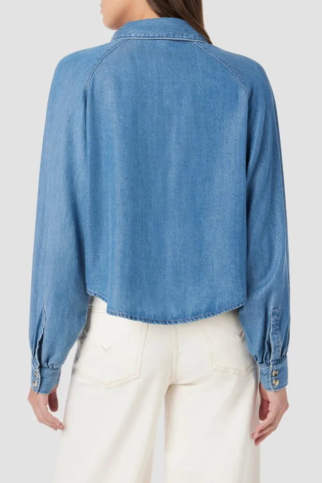 Hudson Jeans Tops and Sweaters Raglan Balloon Sleeve Button Down Carnival 8211 Women Hudson Jeans Tops and Sweaters Raglan Balloon Sleeve Button Down Carnival 8211 Women