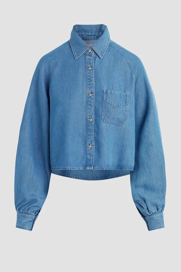 Hudson Jeans Tops and Sweaters Raglan Balloon Sleeve Button Down Carnival 8211 Women Hudson Jeans Tops and Sweaters Raglan Balloon Sleeve Button Down Carnival 8211 Women