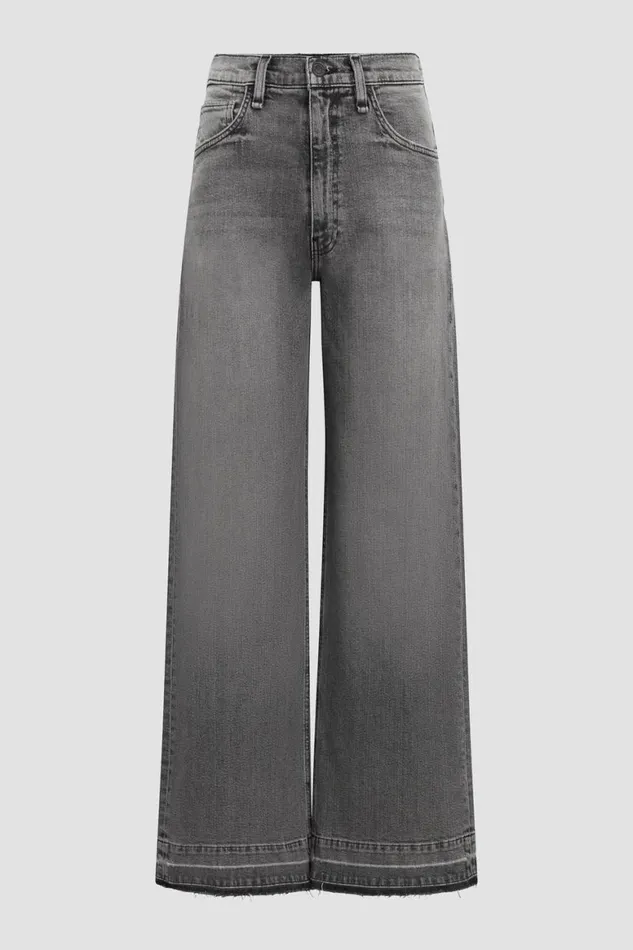 Hudson Jeans Wide Leg James HighRise Wide Leg Petite Jean Black Smoke 8211 Women Hudson Jeans Wide Leg James HighRise Wide Leg Petite Jean Black Smoke 8211 Women