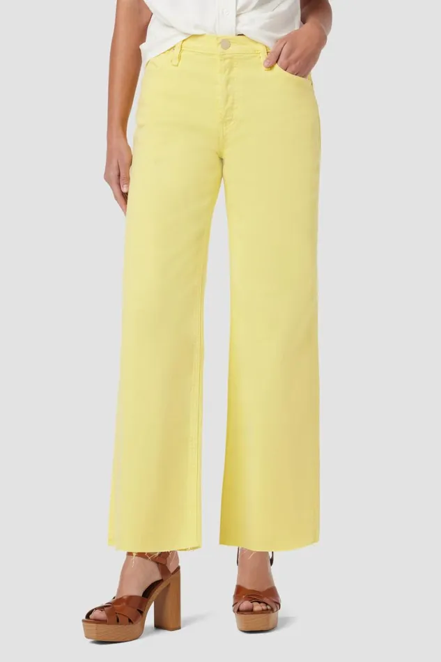 Hudson Jeans Wide Leg Rosie HighRise Wide Leg Ankle Jean Limelight 8211 Women Hudson Jeans Wide Leg Rosie HighRise Wide Leg Ankle Jean Limelight 8211 Women