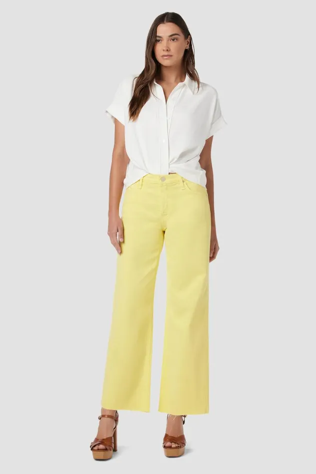 Hudson Jeans Wide Leg Rosie HighRise Wide Leg Ankle Jean Limelight 8211 Women Hudson Jeans Wide Leg Rosie HighRise Wide Leg Ankle Jean Limelight 8211 Women
