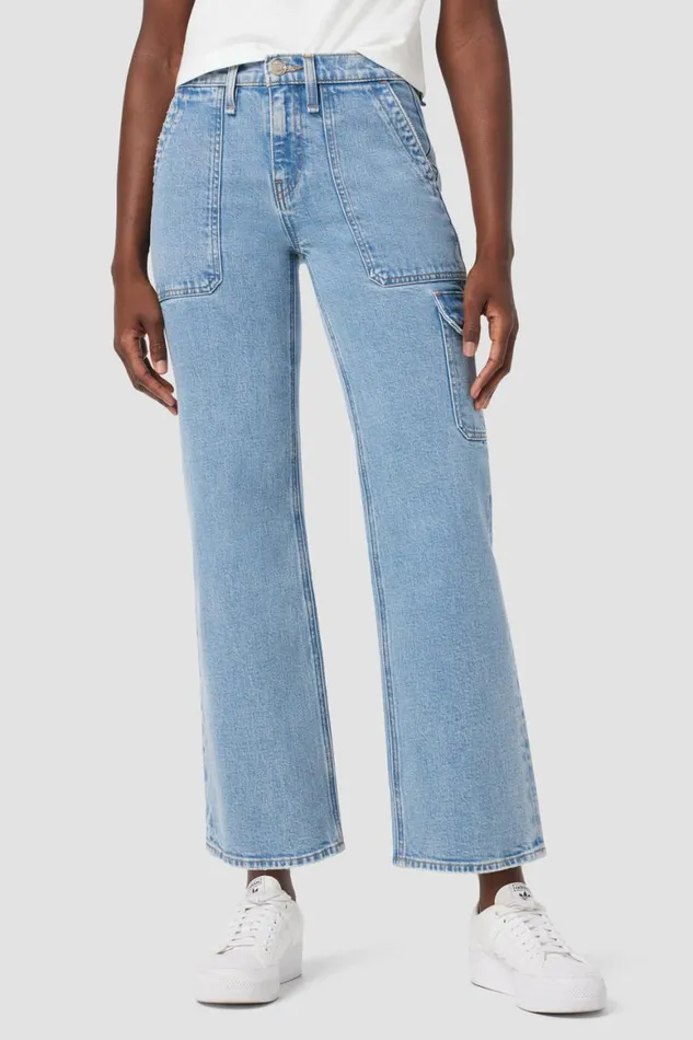 Hudson Jeans Wide Leg Rosie HighRise Wide Leg Cargo Jean Reservoir 8211 Women Hudson Jeans Wide Leg Rosie HighRise Wide Leg Cargo Jean Reservoir 8211 Women