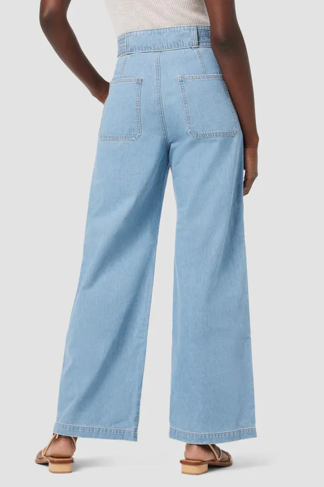 Hudson Jeans Wide Leg Tie Waist Wide Leg Barefoot Trouser First Class 8211 Women Hudson Jeans Wide Leg Tie Waist Wide Leg Barefoot Trouser First Class 8211 Women