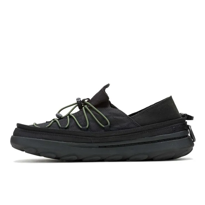 Hut Moc 2 Packable Zip Off 1TRL Black Men Merrell SlipOns Hut Moc 2 Packable Zip Off 1TRL Black Men Merrell SlipOns