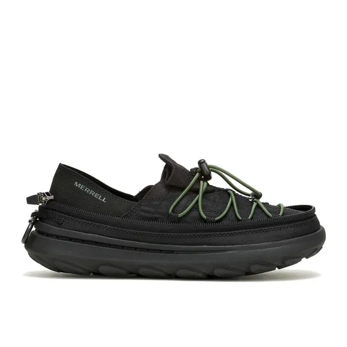 Hut Moc 2 Packable Zip Off 1TRL Black Women Merrell SlipOns