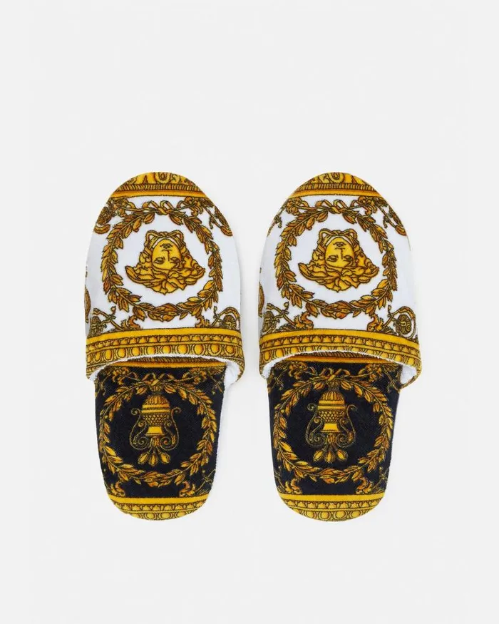 I Baroque Slippers Print Home and Lifestyle Versace Slippers