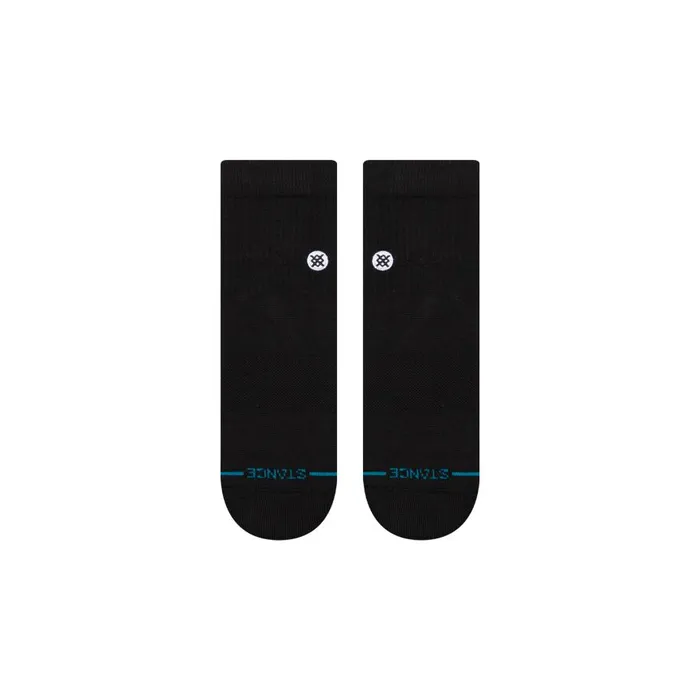 Icon Quarter Socks Black MenWomen Stance Quarter