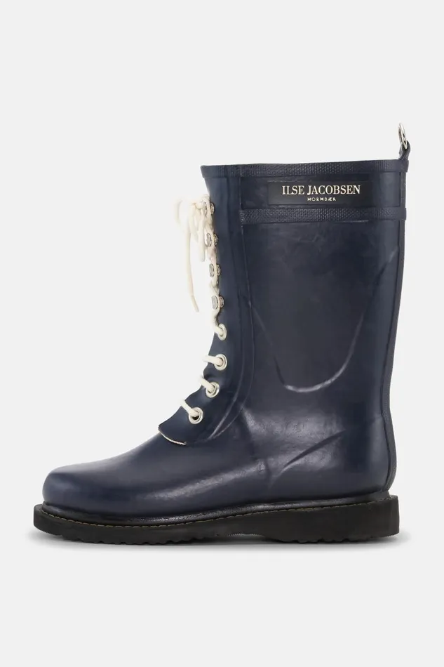 Ilse Jacobsen 34 Rubber Boots 8211 Dark Indigo Women Rainboots Medium
