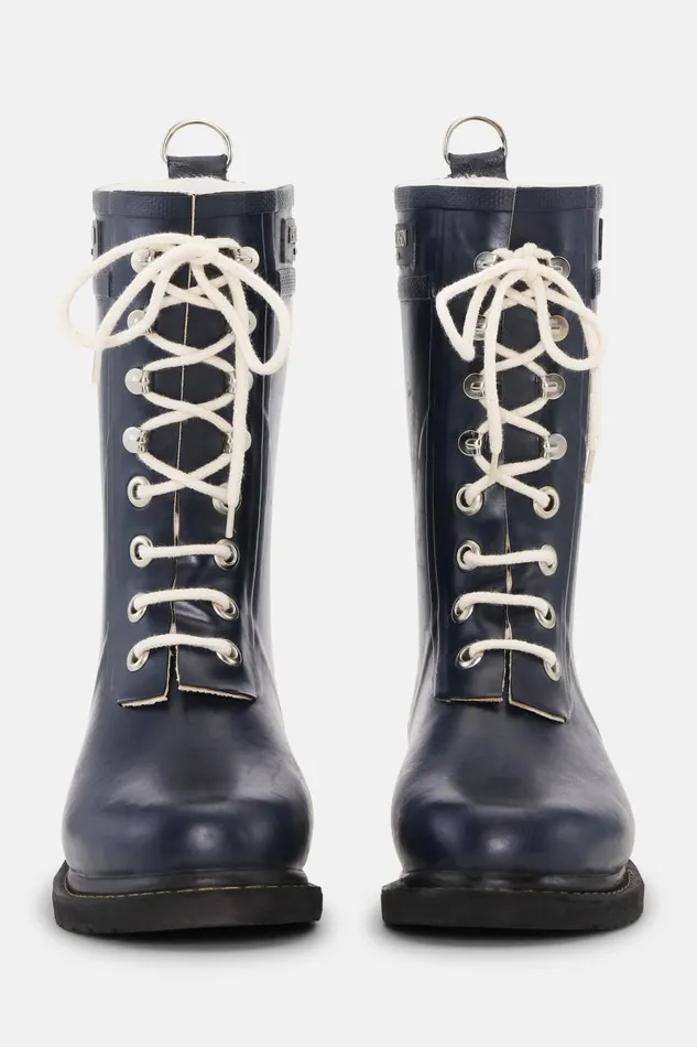 Ilse Jacobsen 34 Rubber Boots 8211 Dark Indigo Women Rainboots Medium