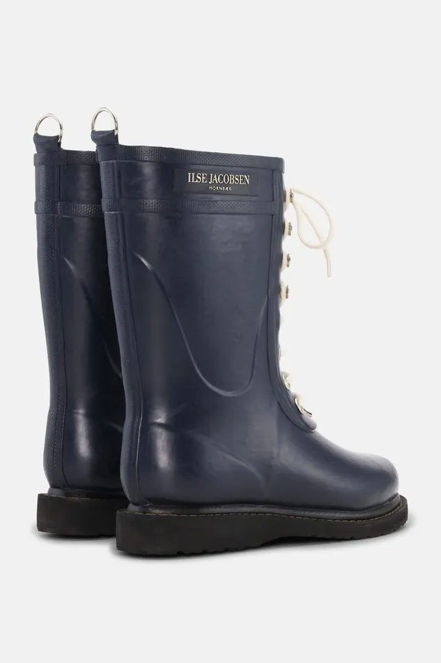Ilse Jacobsen 34 Rubber Boots 8211 Dark Indigo Women Rainboots Medium
