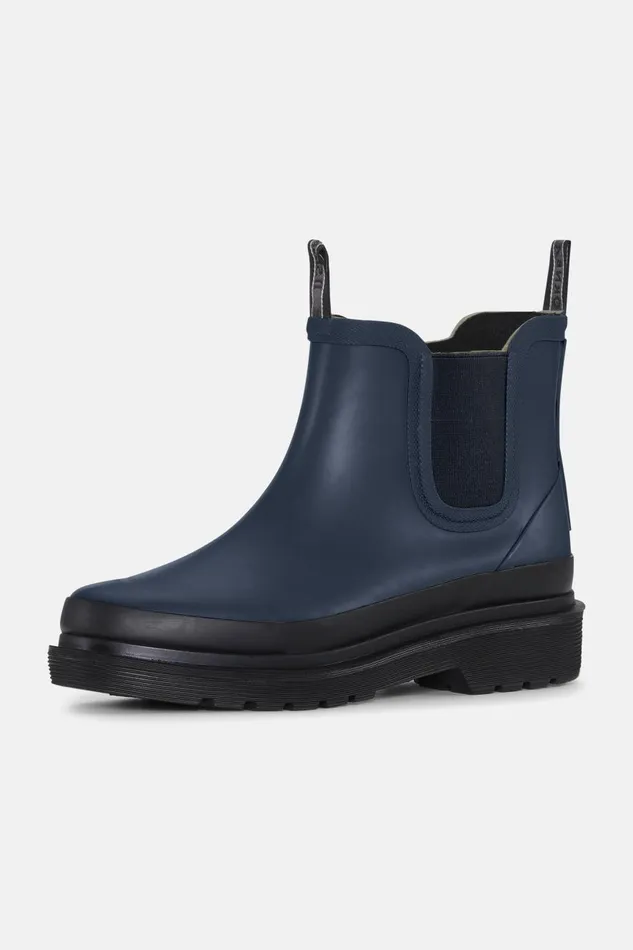 Ilse Jacobsen Chelsea Rain 8211 Dark Indigo Women Rainboots Short