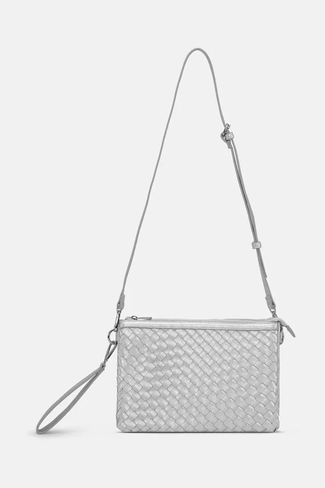 Ilse Jacobsen Crossbody Bag 8211 Silver Women Crossbody Bags