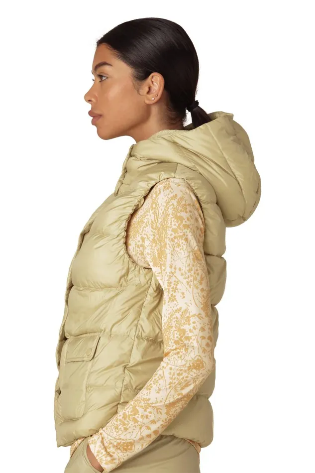 Ilse Jacobsen Down Vest 8211 Olive Grass Women Jackets And Coats