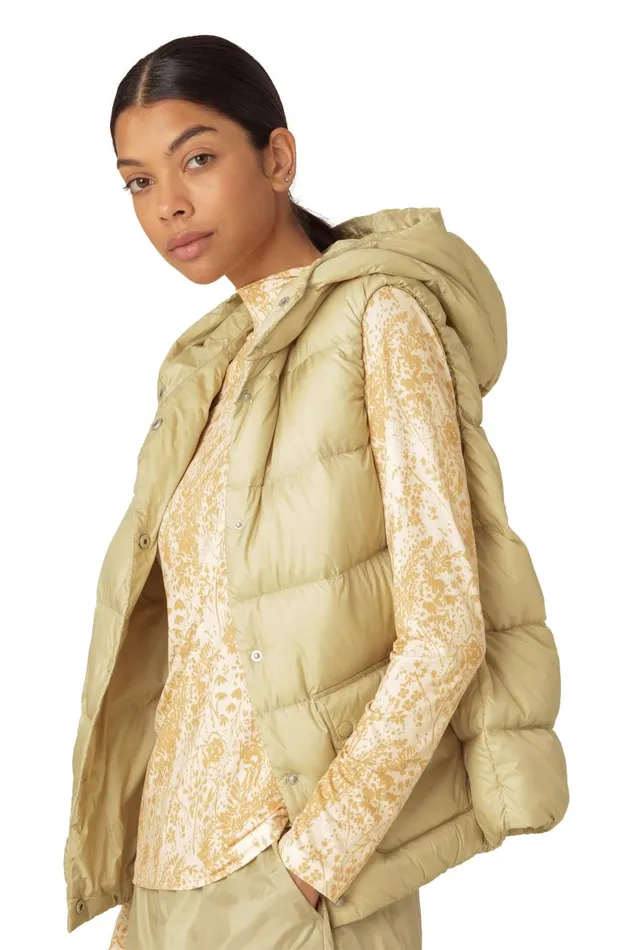 Ilse Jacobsen Down Vest 8211 Olive Grass Women Jackets And Coats
