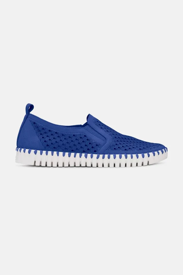 Ilse Jacobsen Flats 8211 Blue Web Women Tulip Flats Ilse Jacobsen Flats 8211 Blue Web Women Tulip Flats