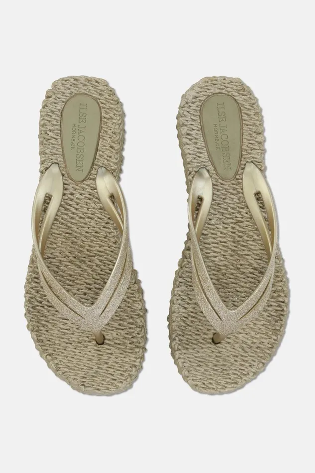 Ilse Jacobsen Flip Flop On Platform Sole 8211 Platin Women Flip Flops Ilse Jacobsen Flip Flop On Platform Sole 8211 Platin Women Flip Flops