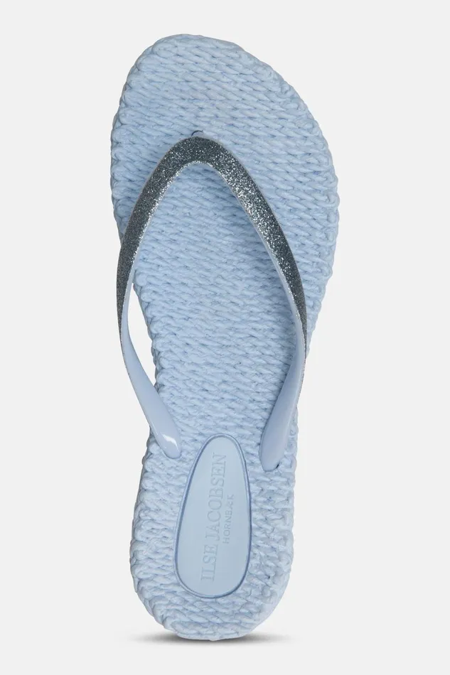 Ilse Jacobsen Flip Flop With Glitter 8211 Blue Bell Women Flip Flops Ilse Jacobsen Flip Flop With Glitter 8211 Blue Bell Women Flip Flops