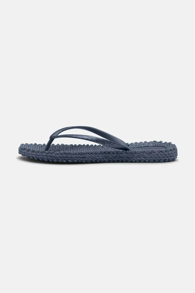 Ilse Jacobsen Flip Flop With Glitter 8211 Indigo Women Flip Flops