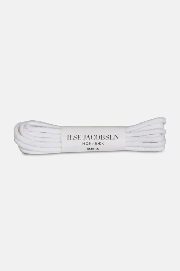 Ilse Jacobsen Laces For Rub15 8211 White Women Rainboots Accessories