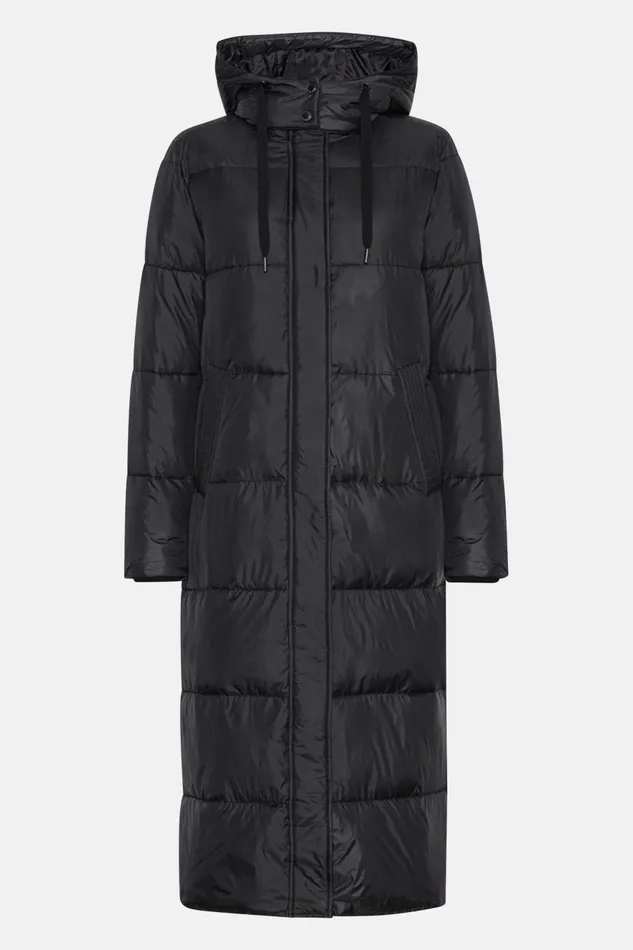 Ilse Jacobsen Padded Long Coat 8211 Black Women Jackets And Coats Ilse Jacobsen Padded Long Coat 8211 Black Women Jackets And Coats