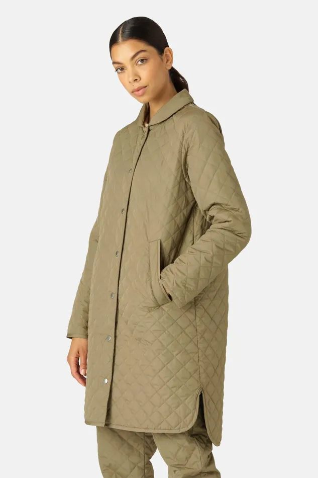 Ilse Jacobsen Quilt Coat 8211 Sage Women Jackets And Coats Ilse Jacobsen Quilt Coat 8211 Sage Women Jackets And Coats