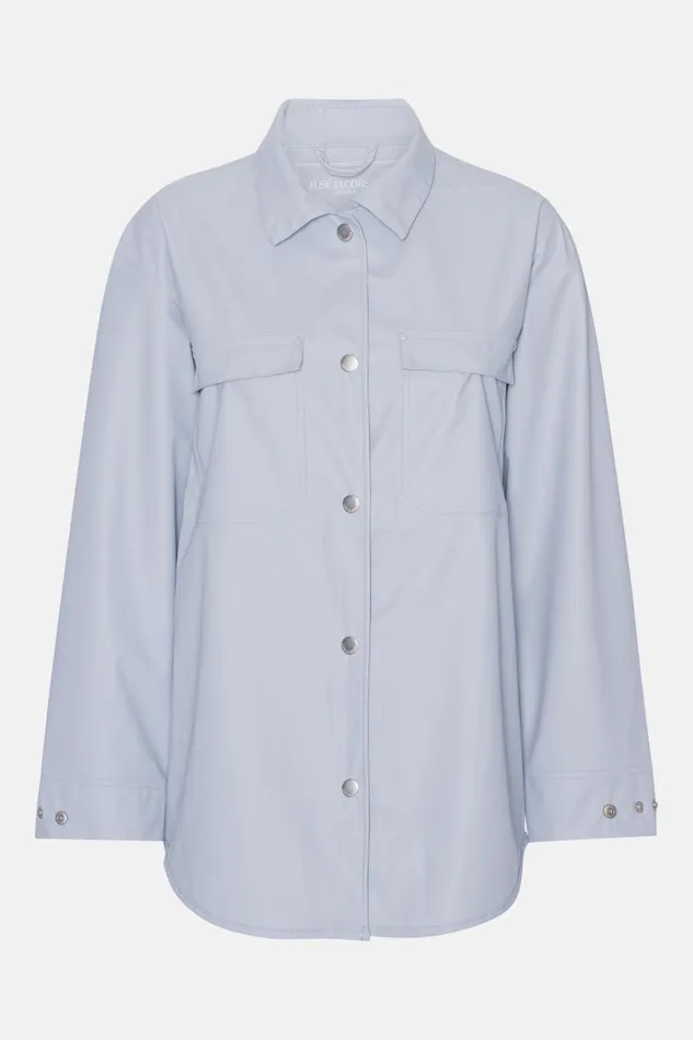 Ilse Jacobsen Rain Jacket 8211 Blue Bell Women Raincoats