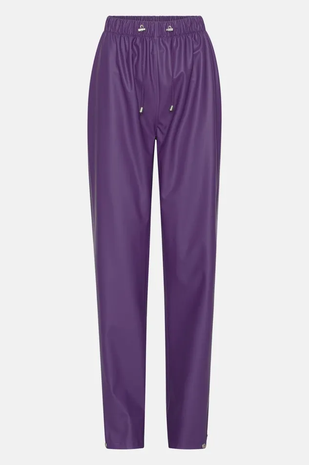Ilse Jacobsen Rain Trousers 8211 Purple Rain Women Raincoats