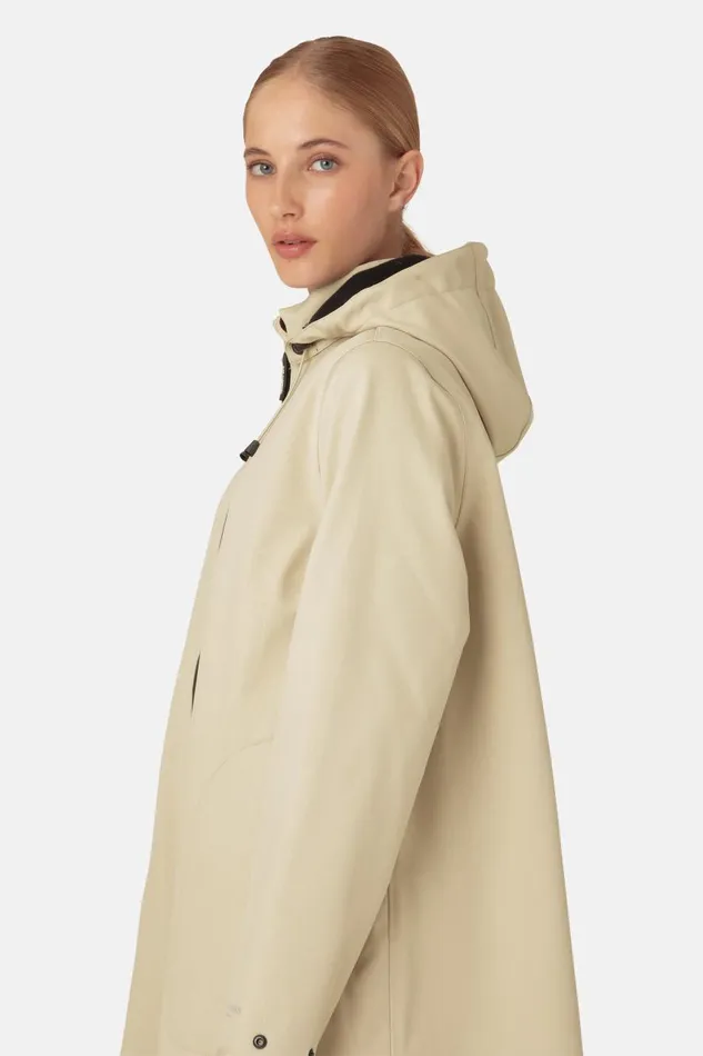 Ilse Jacobsen Raincoat 8211 Beige Women Raincoats Ilse Jacobsen Raincoat 8211 Beige Women Raincoats