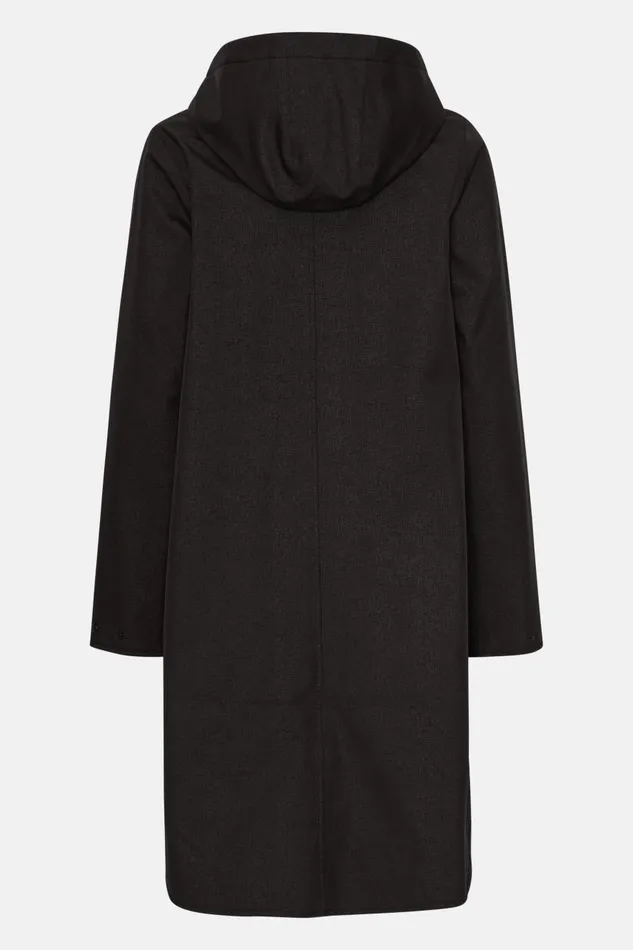 Ilse Jacobsen Raincoat 8211 Black Women Raincoats