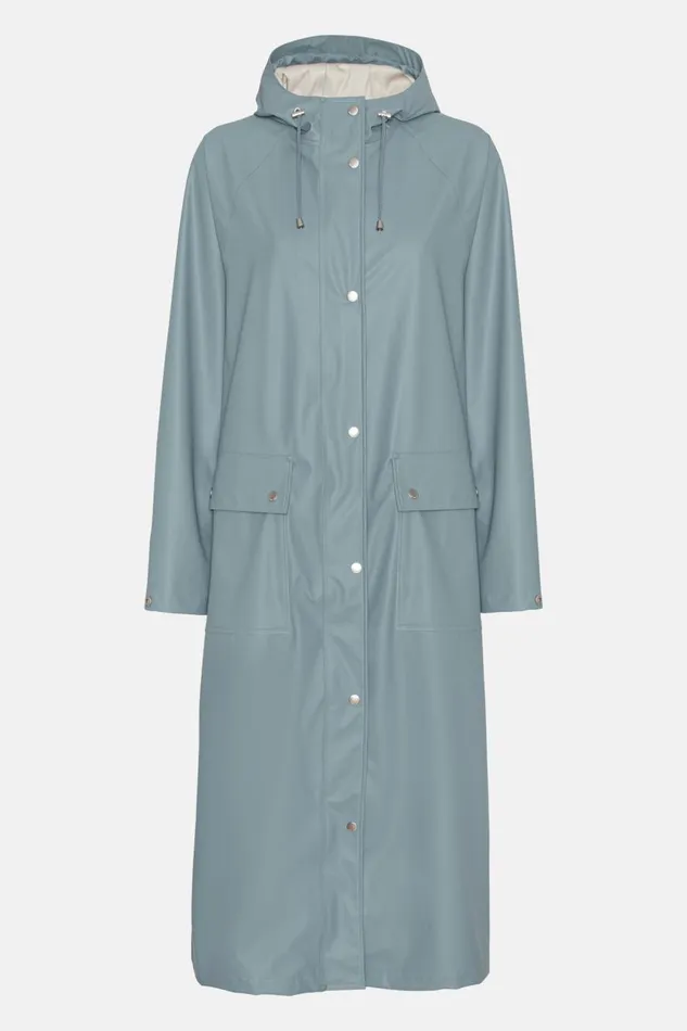 Ilse Jacobsen Raincoat 8211 Blue Cloud Women Raincoats Ilse Jacobsen Raincoat 8211 Blue Cloud Women Raincoats