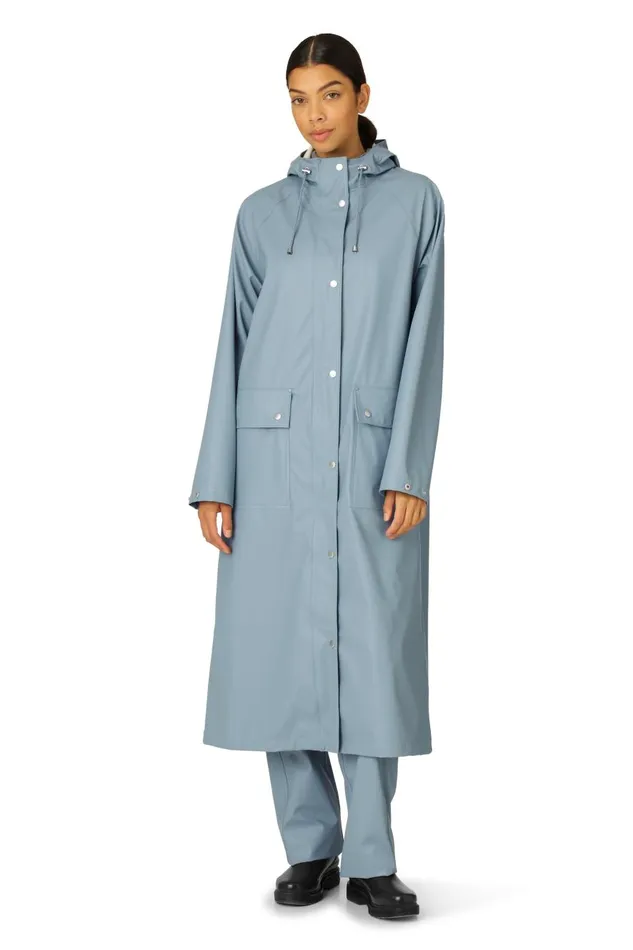 Ilse Jacobsen Raincoat 8211 Blue Cloud Women Raincoats Ilse Jacobsen Raincoat 8211 Blue Cloud Women Raincoats