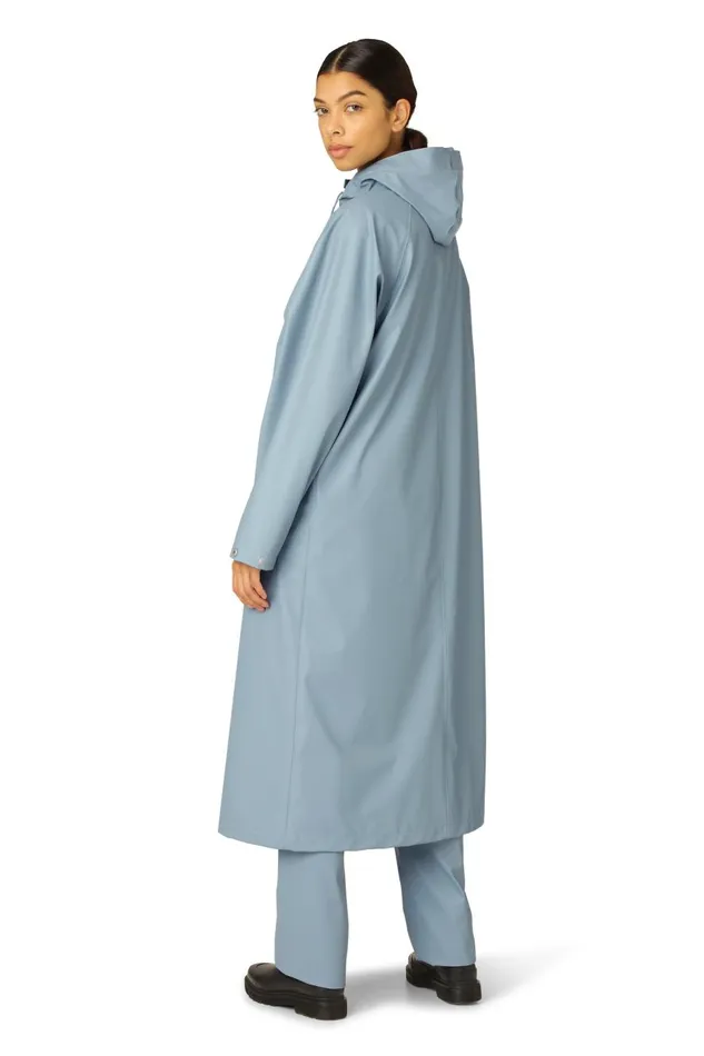 Ilse Jacobsen Raincoat 8211 Blue Cloud Women Raincoats Ilse Jacobsen Raincoat 8211 Blue Cloud Women Raincoats