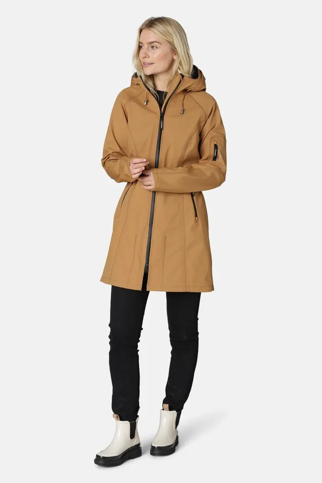 Ilse Jacobsen Raincoat 8211 Cashew Women Raincoats