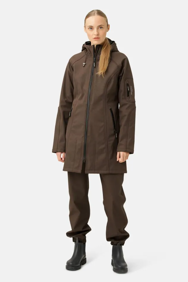 Ilse Jacobsen Raincoat 8211 Chocolate Brown Women Raincoats