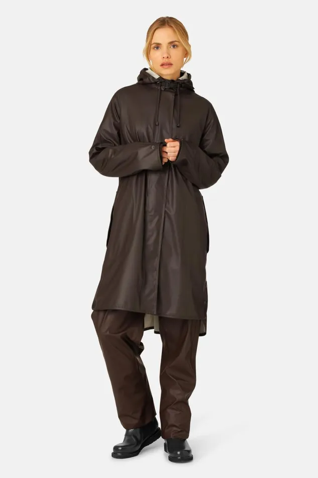 Ilse Jacobsen Raincoat 8211 Ganache Women Raincoats