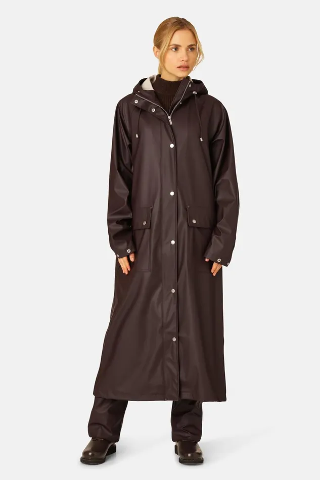 Ilse Jacobsen Raincoat 8211 Ganache Women Raincoats Ilse Jacobsen Raincoat 8211 Ganache Women Raincoats