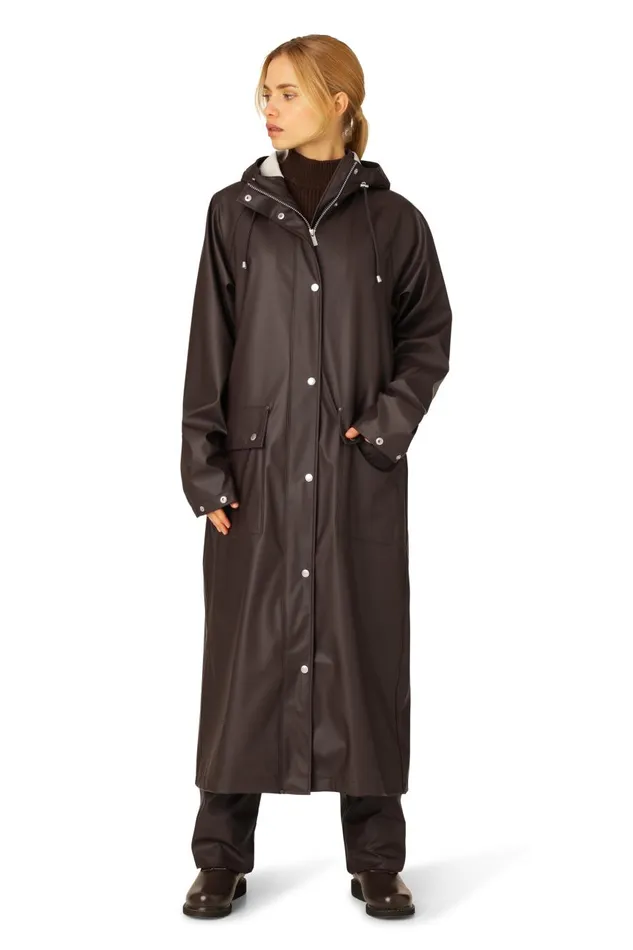 Ilse Jacobsen Raincoat 8211 Ganache Women Raincoats Ilse Jacobsen Raincoat 8211 Ganache Women Raincoats