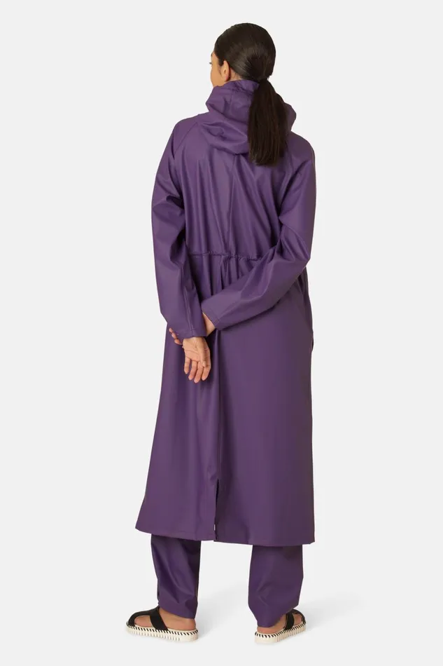 Ilse Jacobsen Raincoat 8211 Purple Rain Women Raincoats