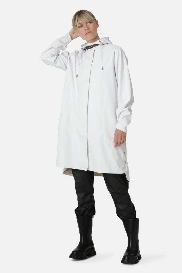 Ilse Jacobsen Raincoat 8211 White Women Raincoats