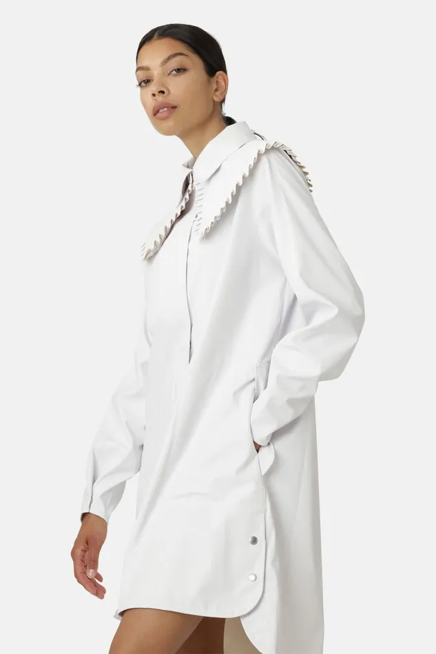 Ilse Jacobsen Raincoat 8211 White Women Raincoats