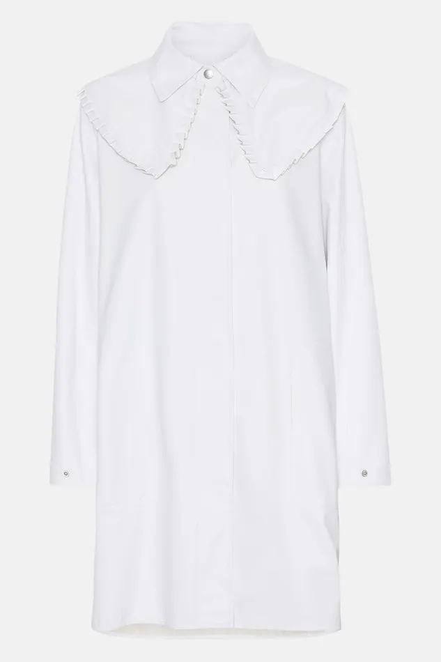 Ilse Jacobsen Raincoat 8211 White Women Raincoats