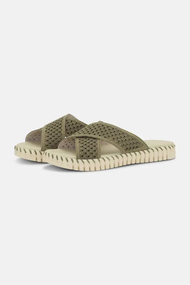 Ilse Jacobsen Sandals 8211 Army Women Sandals