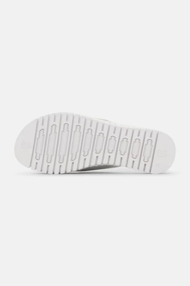 Ilse Jacobsen Sandals 8211 Silver Women Tulip Flats Ilse Jacobsen Sandals 8211 Silver Women Tulip Flats