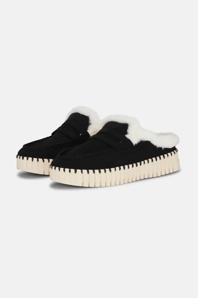 Ilse Jacobsen Slippers 8211 Black Women Tulip Flats