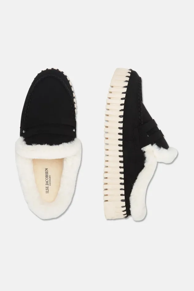 Ilse Jacobsen Slippers 8211 Black Women Tulip Flats Ilse Jacobsen Slippers 8211 Black Women Tulip Flats