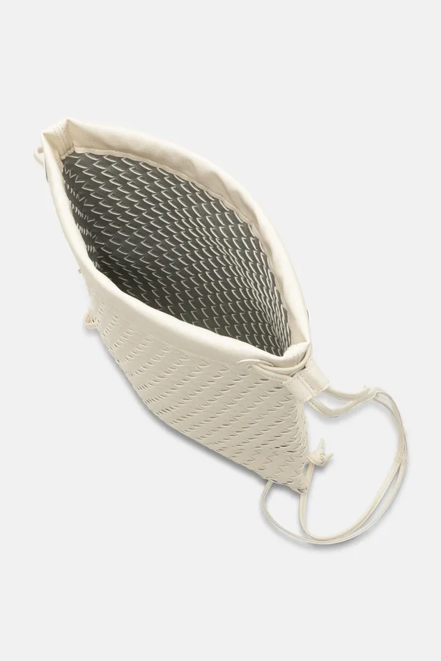 Ilse Jacobsen String Backpack 8211 Egg White Silver Women Backpacks Ilse Jacobsen String Backpack 8211 Egg White Silver Women Backpacks