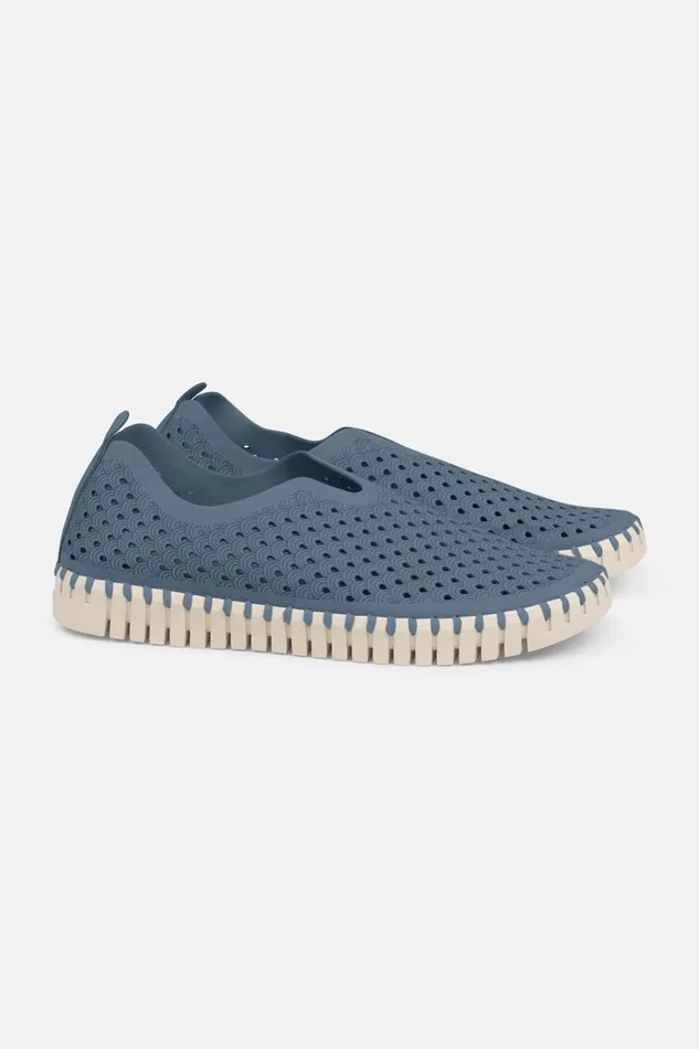 Ilse Jacobsen Tulip SlipIn 8211 Grey Blue Women Tulip Flats