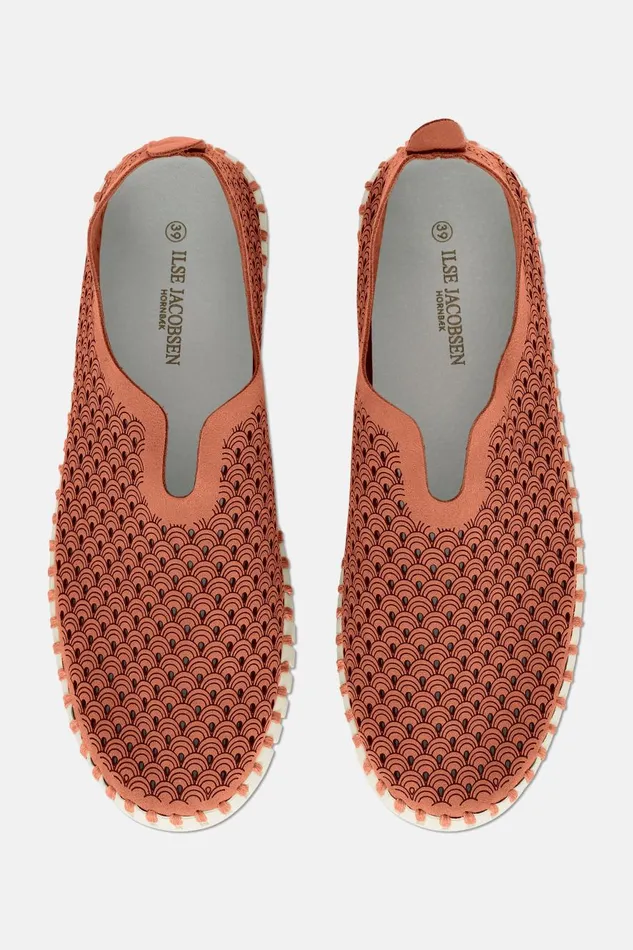 Ilse Jacobsen Tulip SlipIn 8211 Light Brick Women Tulip Flats Ilse Jacobsen Tulip SlipIn 8211 Light Brick Women Tulip Flats